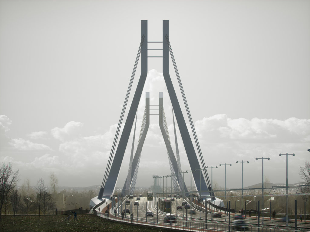 Új Duna-híd látványterv
